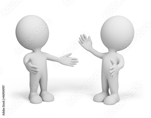 Illustration: Two friends Two friends