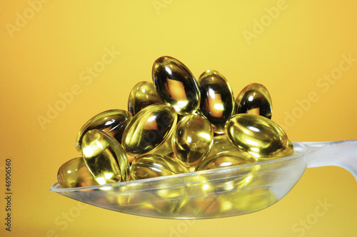 Photo: fish oil capsule fish oil capsule