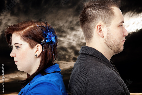 Photo: Dispute between husband and wife Dispute between husband and wife