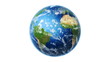 Video: Realistic World Map Wraps to Globe (loop on white) Realistic World Map Wraps to Globe (loop on white)