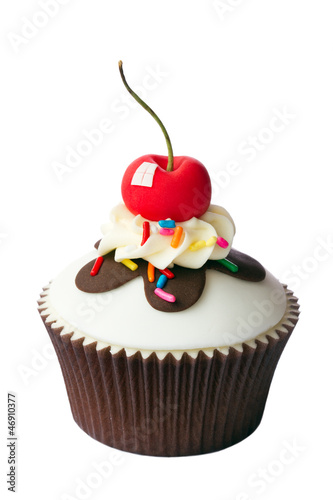 Photo: Cherry cupcake Cherry cupcake