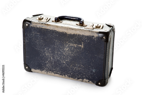 Photo: well worn vintage suitcase well worn vintage suitcase
