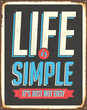 Vintage Metal Sign - Vector - Grunge effects can be removed