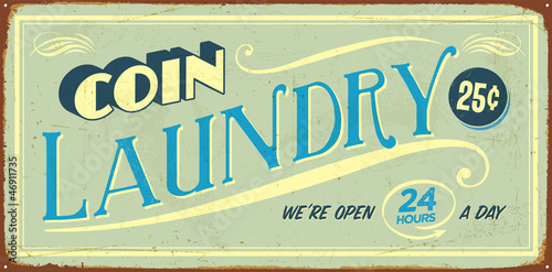 Vector: Vintage Metal Sign - Vector - Grunge effects can be removed Vintage Metal Sign - Vector - Grunge effects can be removed