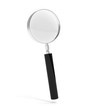 Magnifying glass isolated on white background