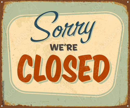 Vector: Vintage Metal Sign - Vector - Grunge effects can be removed Vintage Metal Sign - Vector - Grunge effects can be removed