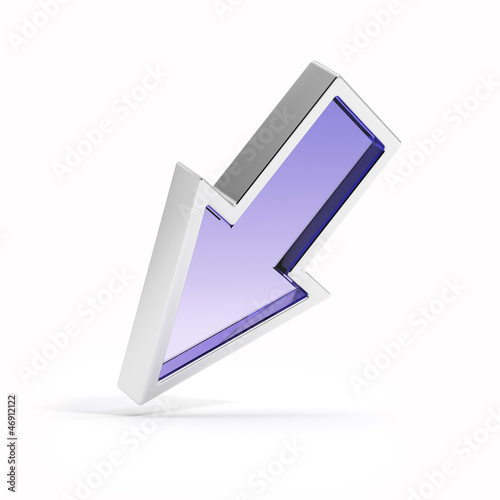 Illustration: Blue bottom arrow Blue bottom arrow