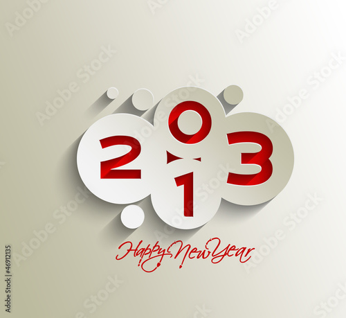 Vector: Happy new year 2013 background. Vector illustration Happy new year 2013 background. Vector illustration