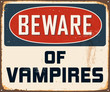 Vintage Metal Sign - Vector - Grunge effects can be removed