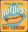 vintage Metal Sign - Vector - Grunge effects can be removed