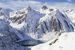 lago di morasco in inverno, val formazza