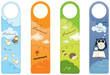 Bookmarks for children, colorful