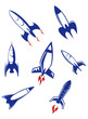 Space rockets and military missiles