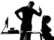 Photo: man father teacher student girl teenager homework man father teacher student girl teenager homework