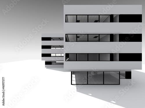 Illustration: Bürokomplex Bürokomplex