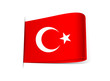 Türk Bayrağı Etiket