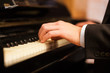 Man playing piano