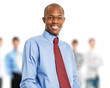 Black businessman portrait