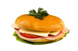 Closeup of sandwich