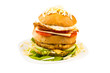 Closeup of sandwich