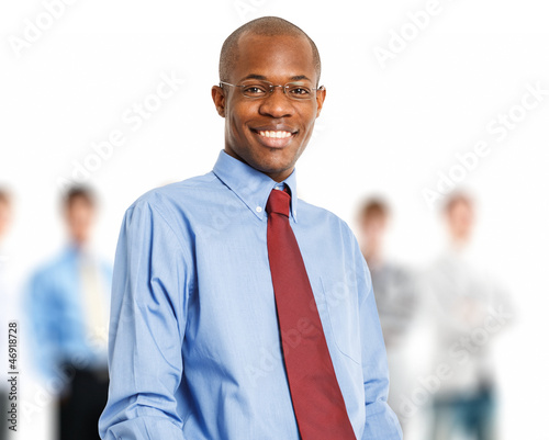 Photo: Black businessman portrait Black businessman portrait