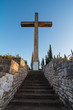 The large monumental cross of Pigada