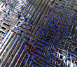 Abstract circuit inside microchip