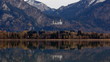 Forggensee lake in Bavaian Alps