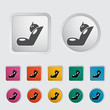 Child car seat icon.