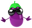 Fun eggplant