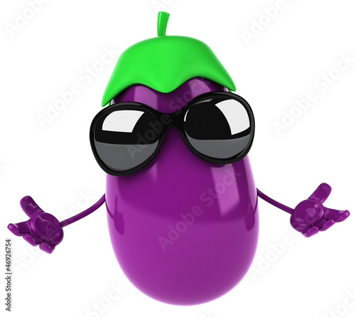 Illustration: Fun eggplant Fun eggplant