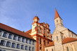 Ellwangen - Stadtkirche und Stiftskirche
