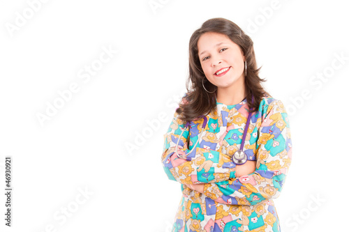 Photo: Female doctor pediatrician Female doctor pediatrician
