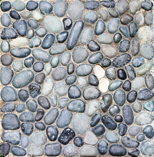Photo: sea stones wall sea stones wall