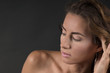Portrait of a young beautiful woman