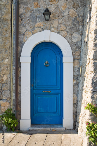 Photo: Wooden door. Maratea. Basilicata. Italy. Wooden door. Maratea. Basilicata. Italy.