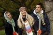 Beautiful girl and boyfriends