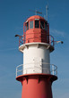 Roter Leuchtturm der Ostmole von Warnemünde