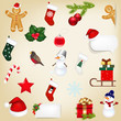 Big Set Christmas Icons