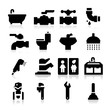 Plumbing icons