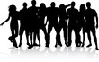 Vector: Group of people Group of people
