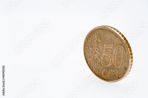 Photo: Coin of 50 cents Coin of 50 cents
