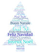 Joyeux Noel Nuage de Mots
