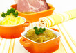 Sauerkraut, Kartoffeln und Kasseler