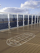 Game on deck of ship