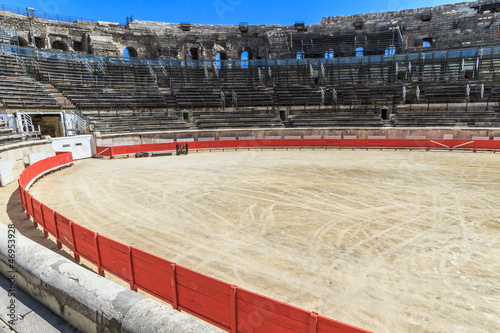 Photo: Bull Fighting Arena Nimes (Roman Amphitheater), France Bull Fighting Arena Nimes (Roman Amphitheater), France