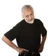 Frustrated Older Man