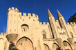 Avignon in Provence - View on Popes Palace
