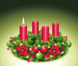 Erster Advent / Adventskranz