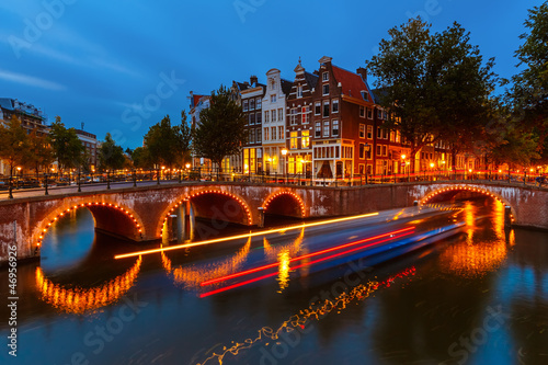 Photo: Canals in Amsterdam Canals in Amsterdam